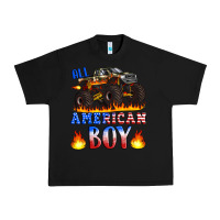 Black all american boy monster truck Urban Heavy Tee - Artiststas