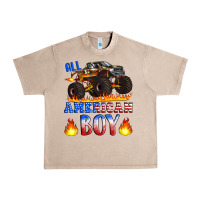 French Oak all american boy monster truck Urban Heavy Tee - Artiststas
