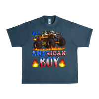 Midnight Navy all american boy monster truck Urban Heavy Tee - Artiststas