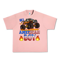 Salmon all american boy monster truck Urban Heavy Tee - Artiststas