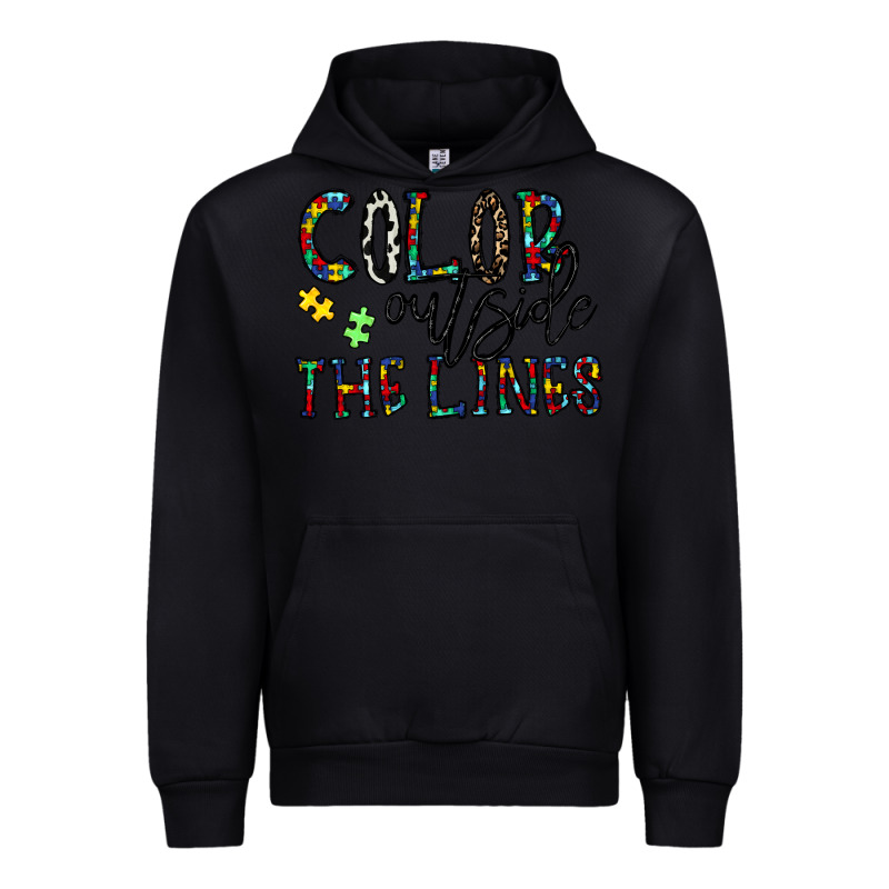 Color Outside The Lines Urban Hoodie by CowhideDigitalArt | Teevron