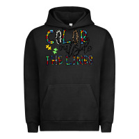 Pigment Black color outside the lines Urban Hoodie - CowhideDigitalArt