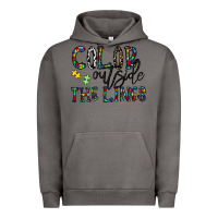Pigment Tornado color outside the lines Urban Hoodie - CowhideDigitalArt