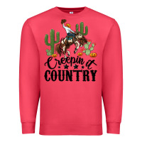 Cardinal creepin it country rodeo Premium Sweatshirt - MaliasSmallBusiness