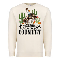 Sandshell creepin it country rodeo Premium Sweatshirt - MaliasSmallBusiness