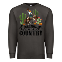 Smoke creepin it country rodeo Premium Sweatshirt - MaliasSmallBusiness