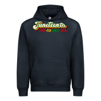Navy juneteenth free ish since 1865 Urban Hoodie - HRA Design Shop