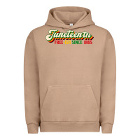 Pigment Burro juneteenth free ish since 1865 Urban Hoodie - HRA Design Shop
