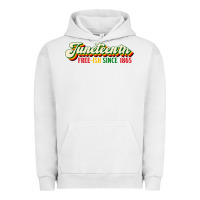 Pigment Lunar Rock juneteenth free ish since 1865 Urban Hoodie - HRA Design Shop