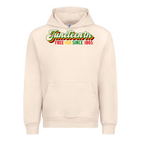Sandshell juneteenth free ish since 1865 Urban Hoodie - HRA Design Shop
