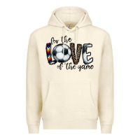 Sandshell for the love of the game socer Premium Hoodie - CowhideDigitalArt