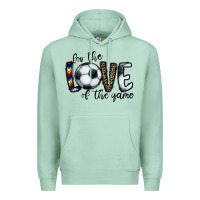 Seafoam for the love of the game socer Premium Hoodie - CowhideDigitalArt