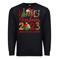 Black family christmas 2023 making memories together Premium Sweatshirt - MaliasSmallBusiness
