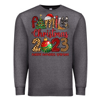 Charcoal Heather family christmas 2023 making memories together Premium Sweatshirt - MaliasSmallBusiness
