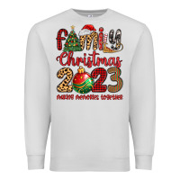Dove Grey family christmas 2023 making memories together Premium Sweatshirt - MaliasSmallBusiness