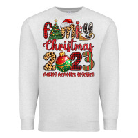 Oatmeal Heather family christmas 2023 making memories together Premium Sweatshirt - MaliasSmallBusiness