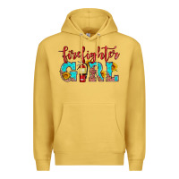 Antique Gold firefighter son girl Premium Hoodie - HRA Design Shop