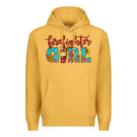 Mustard firefighter son girl Premium Hoodie - HRA Design Shop