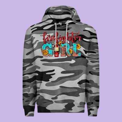 Firefighter Son Girl Premium Hoodie Designed By Hra Design Shop