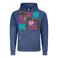 Vintage Denim mini mini mini with hearts Vintage Hoodie - AdoDesignShop