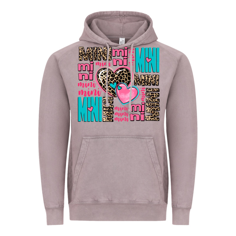 Mini Mini Mini With Hearts Vintage Hoodie by AdoDesignShop | Teevron