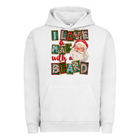 Pigment Lunar Rock I Love A Man With A Beard Urban Hoodie - FaDigitalArtStudio