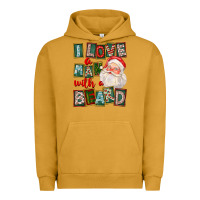 Pigment Peanut Butter I Love A Man With A Beard Urban Hoodie - FaDigitalArtStudio