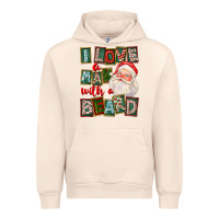 Sandshell I Love A Man With A Beard Urban Hoodie - FaDigitalArtStudio