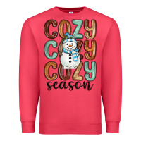 Cozy Season Snowman Premium Sweatshirt | Teevron
