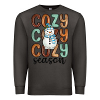 Smoke cozy season snowman Premium Sweatshirt - MaliasSmallBusiness