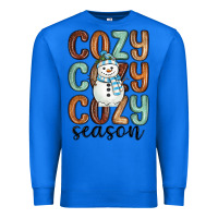True Royal cozy season snowman Premium Sweatshirt - MaliasSmallBusiness