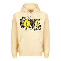 Pina Colada for the love of the game softball Premium Hoodie - CowhideDigitalArt
