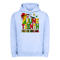 Pigment Grape Ice juneteenth fist free ish since 1865 Urban Hoodie - HRA Design Shop
