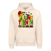Sandshell juneteenth fist free ish since 1865 Urban Hoodie - HRA Design Shop