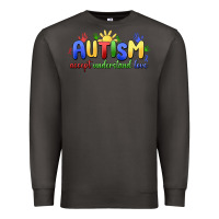 Smoke autism accept understand love Premium Sweatshirt - MaliasSmallBusiness
