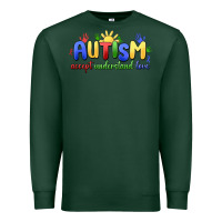 Sports Green autism accept understand love Premium Sweatshirt - MaliasSmallBusiness
