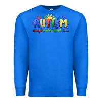 True Royal autism accept understand love Premium Sweatshirt - MaliasSmallBusiness