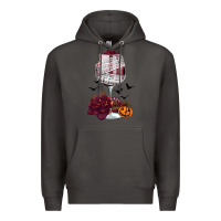 Smoke halloween roses wine Premium Hoodie - FaDigitalArtStudio