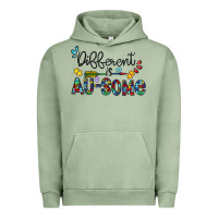 Pigment Oil Green different au some Urban Hoodie - CowhideDigitalArt