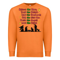 Carrot jesus and family belive like mary Premium Sweatshirt - MaliasSmallBusiness
