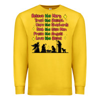 Lemon jesus and family belive like mary Premium Sweatshirt - MaliasSmallBusiness
