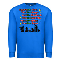 True Royal jesus and family belive like mary Premium Sweatshirt - MaliasSmallBusiness
