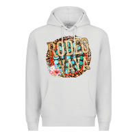 Dove Grey rodeo yaya Premium Hoodie - RacoonDesign