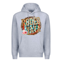Heather Grey rodeo yaya Premium Hoodie - RacoonDesign