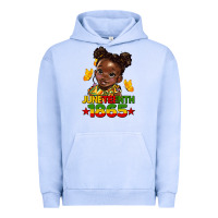 Pigment Grape Ice juneteenth 1865 afro girl Urban Hoodie - HRA Design Shop