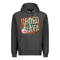 Charcoal Heather rodeo yaya Premium Hoodie - RacoonDesign