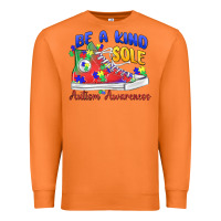 Carrot be a kind sole autism awareness Premium Sweatshirt - MaliasSmallBusiness