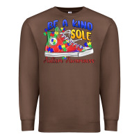 Chestnut be a kind sole autism awareness Premium Sweatshirt - MaliasSmallBusiness