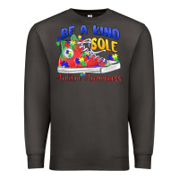 Smoke be a kind sole autism awareness Premium Sweatshirt - MaliasSmallBusiness