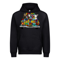 Black farm life truck autism Urban Hoodie - CowhideDigitalArt